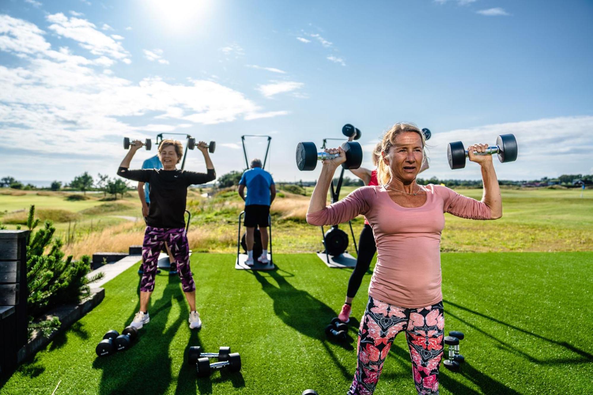 Halmstad Golfarena Hotell & Laegenheter Strandlida Dış mekan fotoğraf