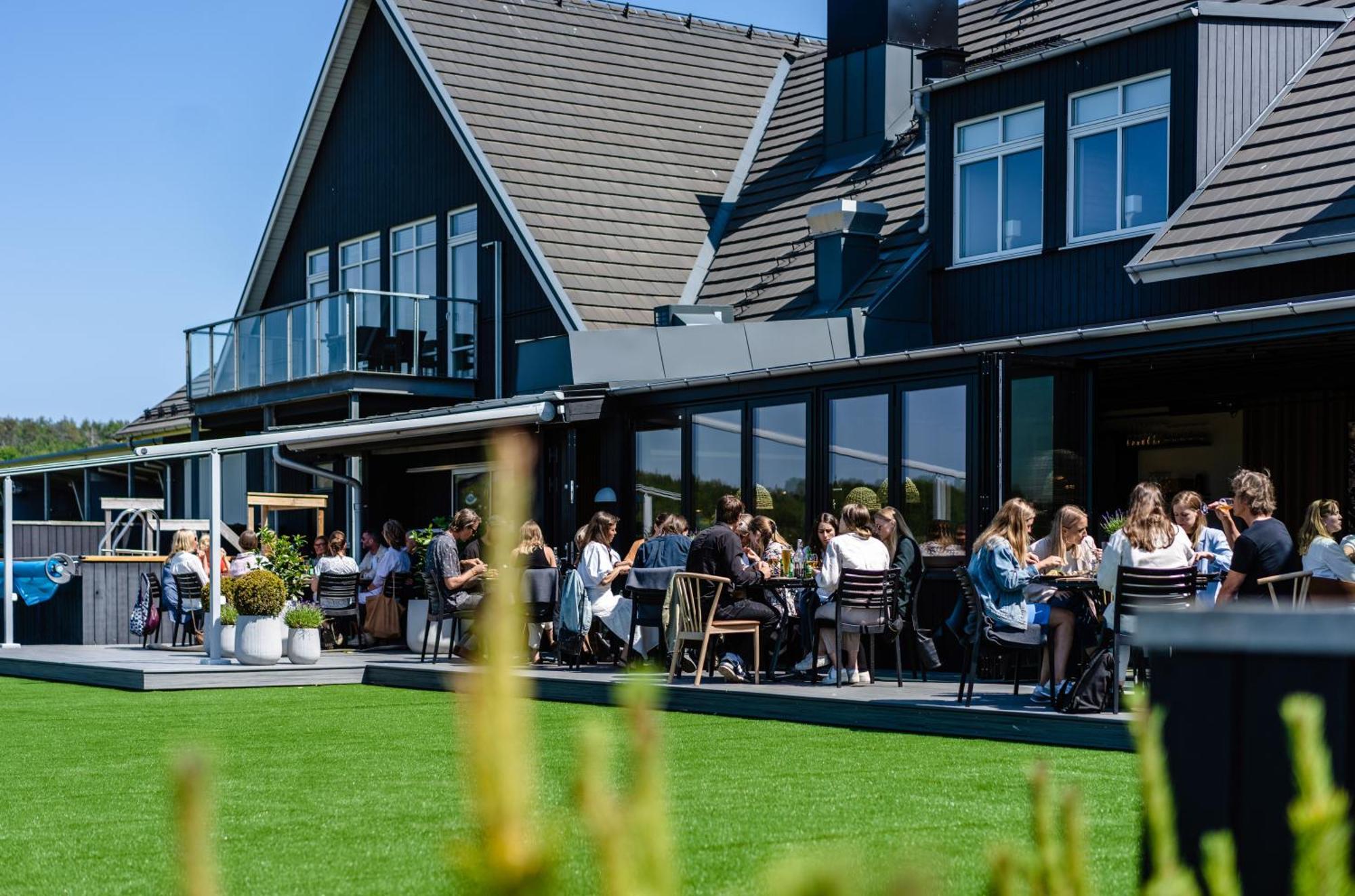 Halmstad Golfarena Hotell & Laegenheter Strandlida Dış mekan fotoğraf